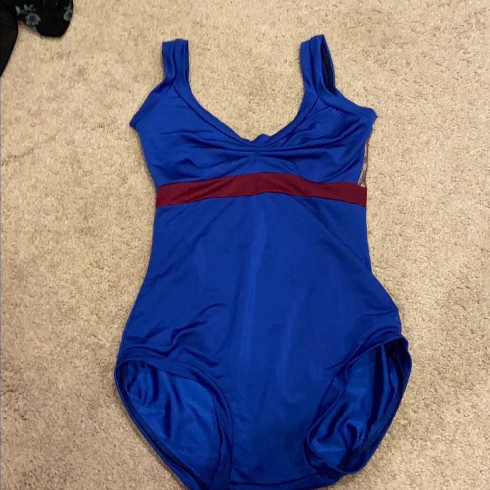 Gently worn custom made leotard